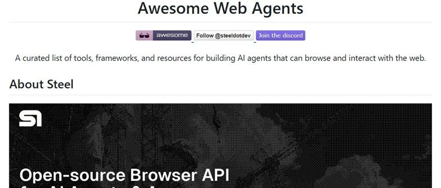 开源AI智能体Web自动化超大合集，阿里、Manus、OpenAI、谷歌等超全！