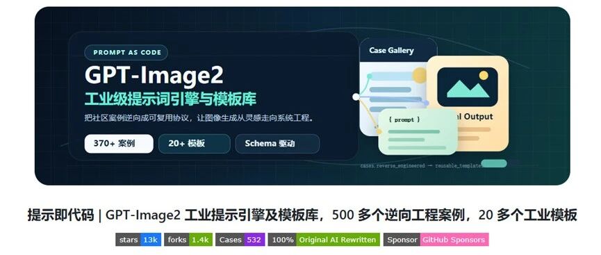 500个提示词+20套模板，终于把GPT-Image2生图玩明白了